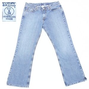 Lucky Brand Women 6/28 Wonder Jean Mid Rise Short